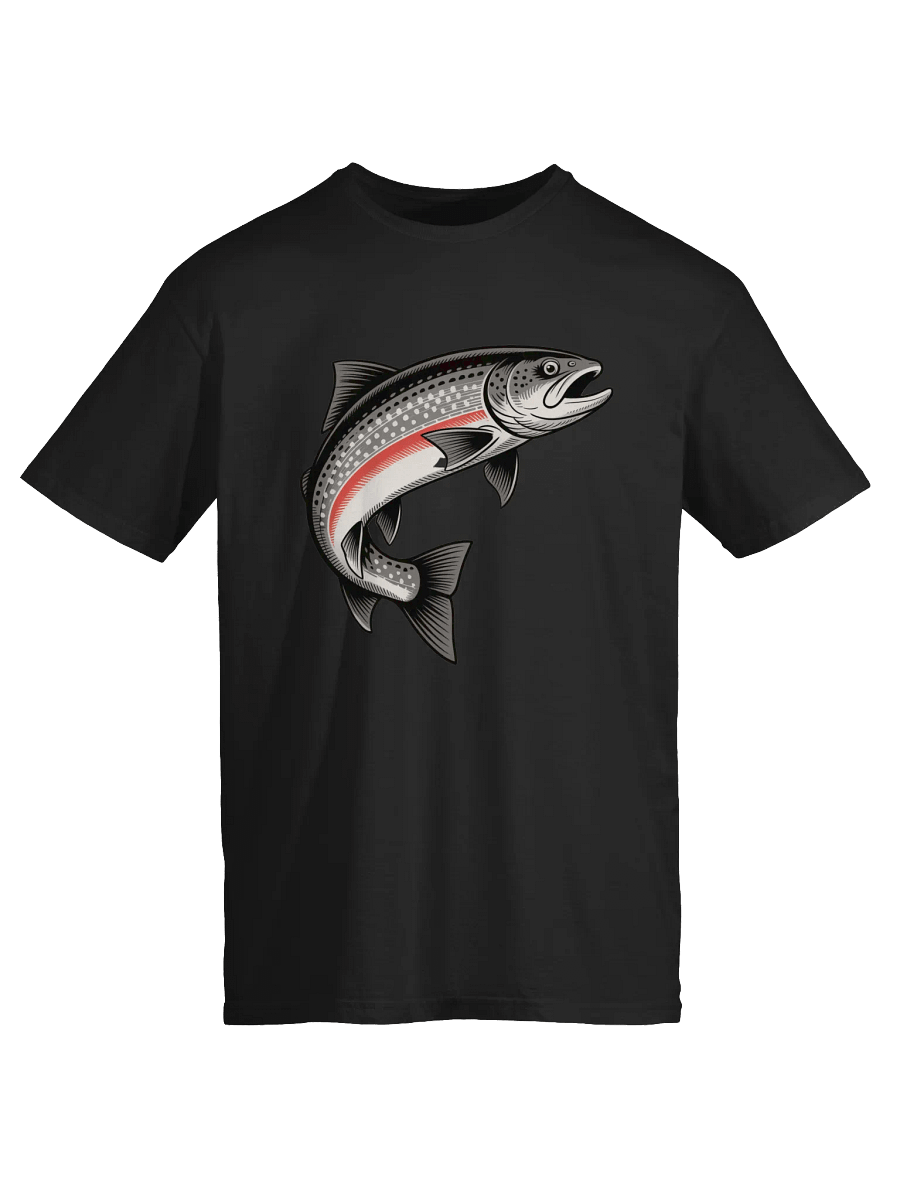 Striped Fin Fish Illustration Unisex T-Shirt product image (14)