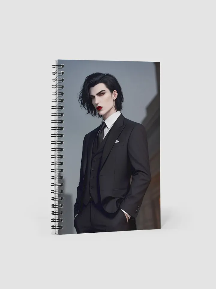Male Vampire V.3 Spiral Notebook product image (1)