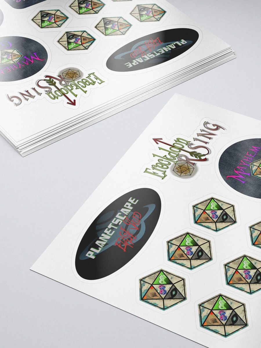 Multi Logo Sticker Set product image (5)