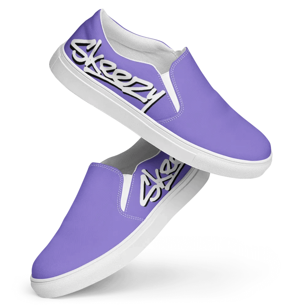 Solid Skeezy Slip-Ons Lavender product image (12)