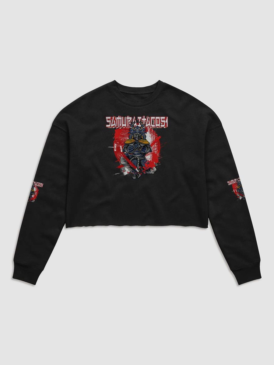 SamuraiTacos1 Illustration Women's Crop Sweatshirt product image (4)