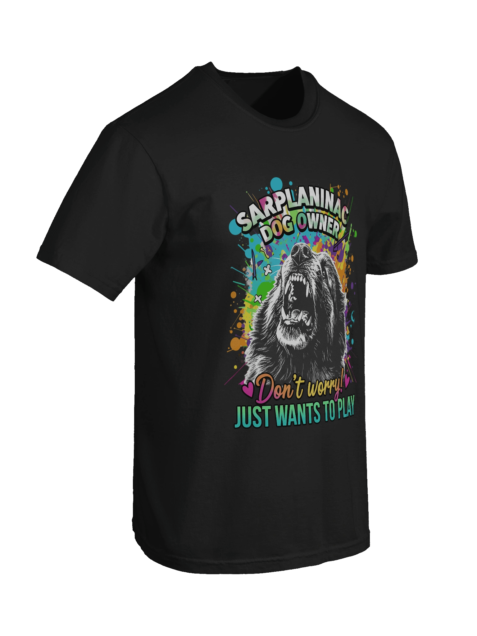 Big Dog Bark Funny T-Shirt | Dog Dad & Mom Gift product image (8)
