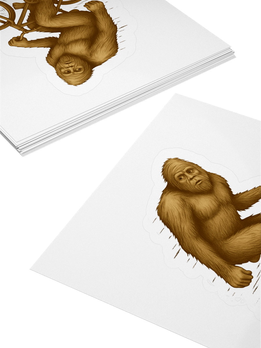 Sasquatch Bicycle Adventure Stickers product image (4)