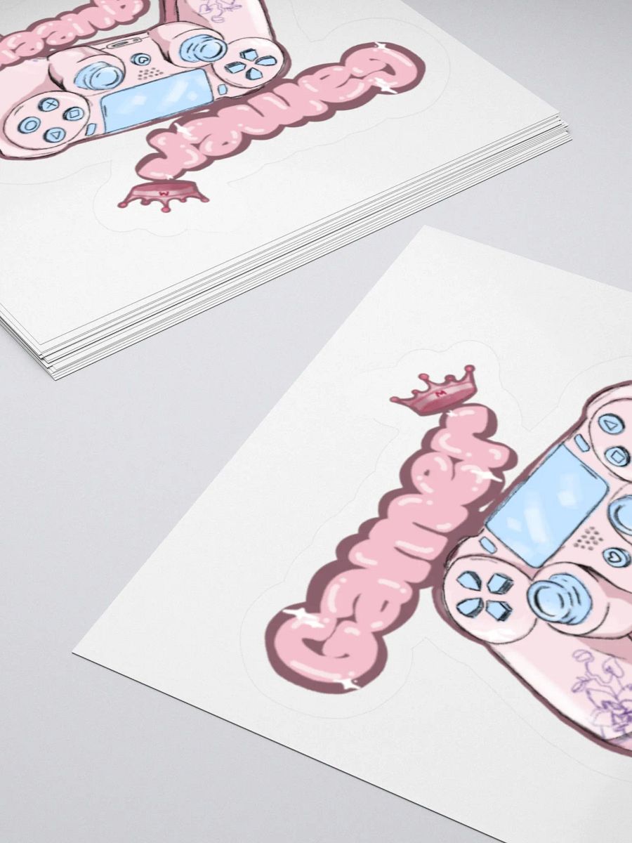 GAMER QUEENS controller sticker product image (4)