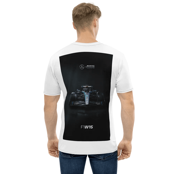 Mercedes-Benz AMG Logo All-Over T-Shirt product image (2)