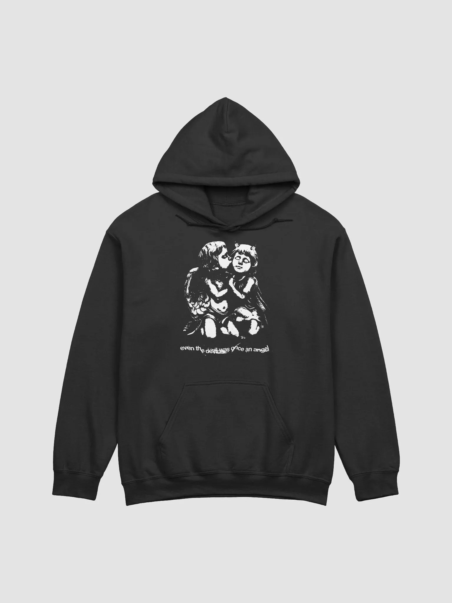 Even the devil was once an angel - Hoodie product image (1)