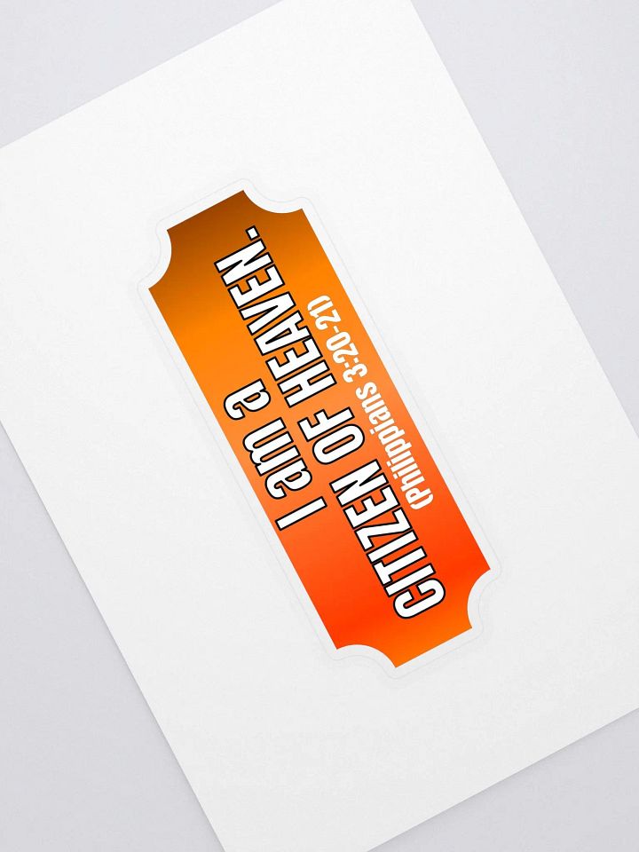 I AM A CITIZEN OF HEAVEN product image (1)