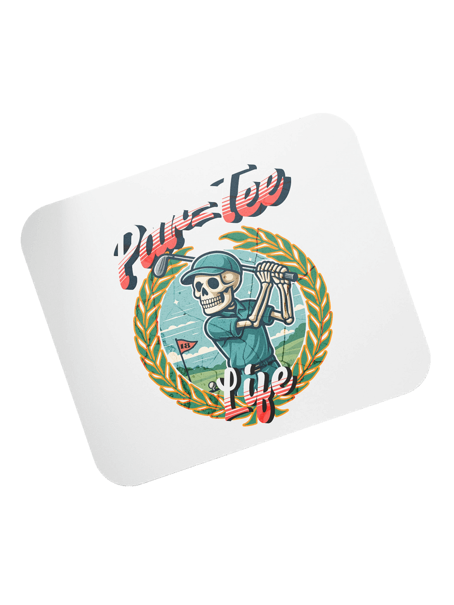Par Tee Golfing Skeleton Golf Mouse Pad product image (5)