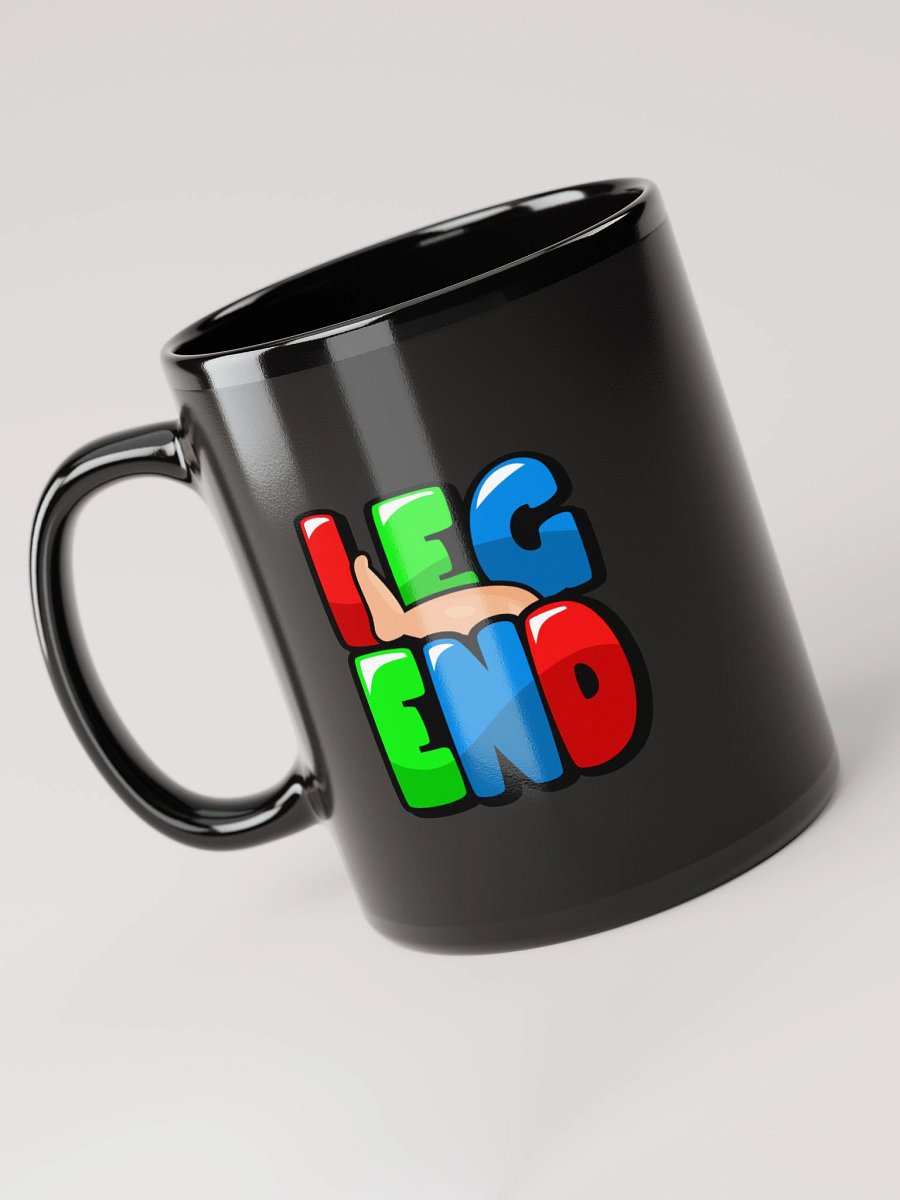 LEG-END BLACK COFFEE MUG product image (5)