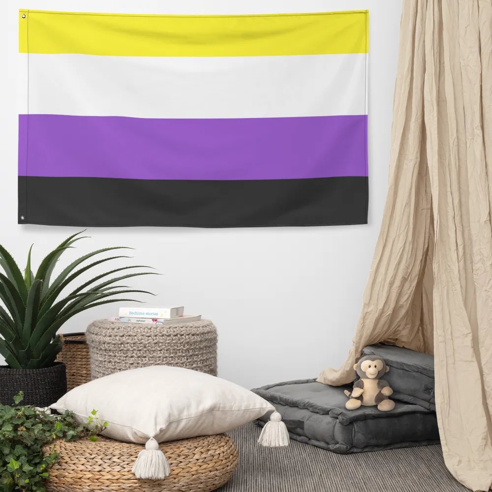 Nonbinary Flag product image (5)