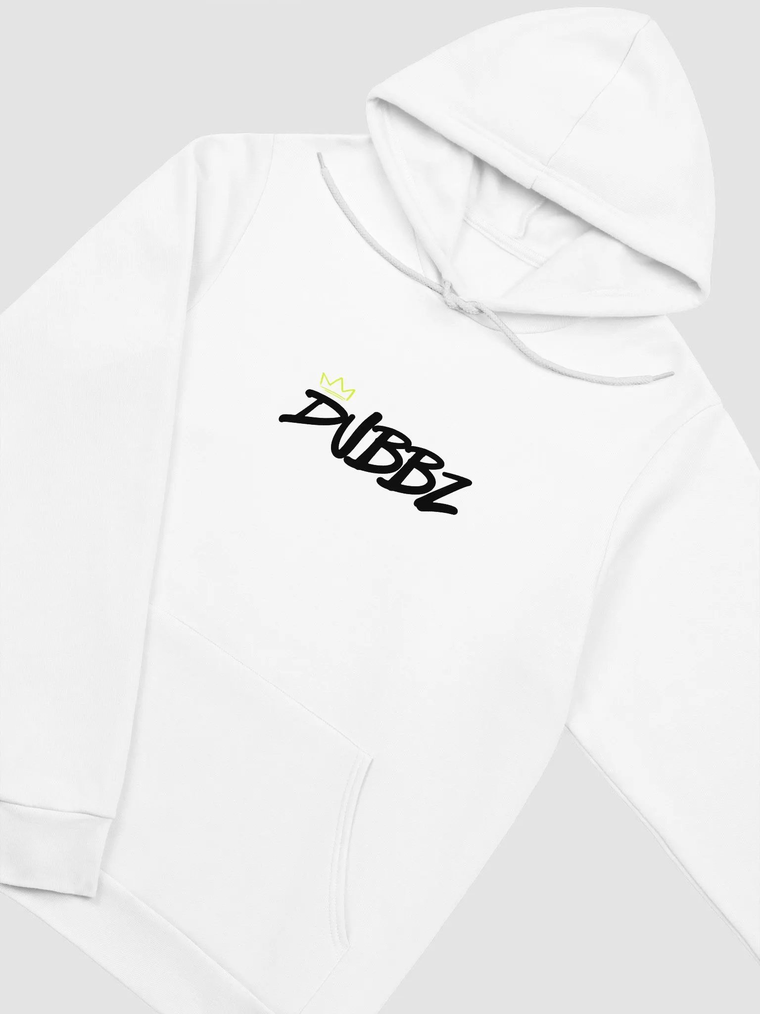 White Dubbz Hoodie product image (3)
