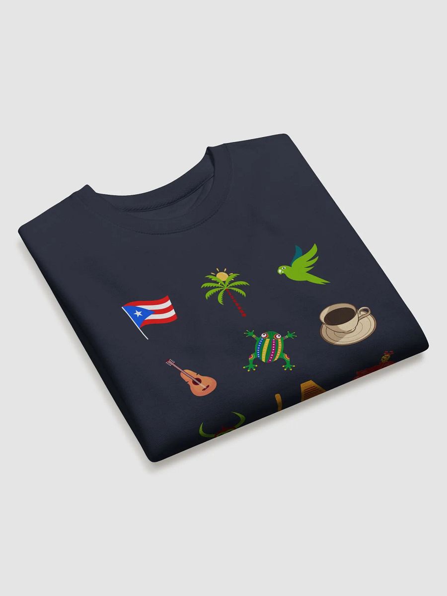 Símbolos de Puerto Rico Premium Crewneck Sweatshirt product image (2)
