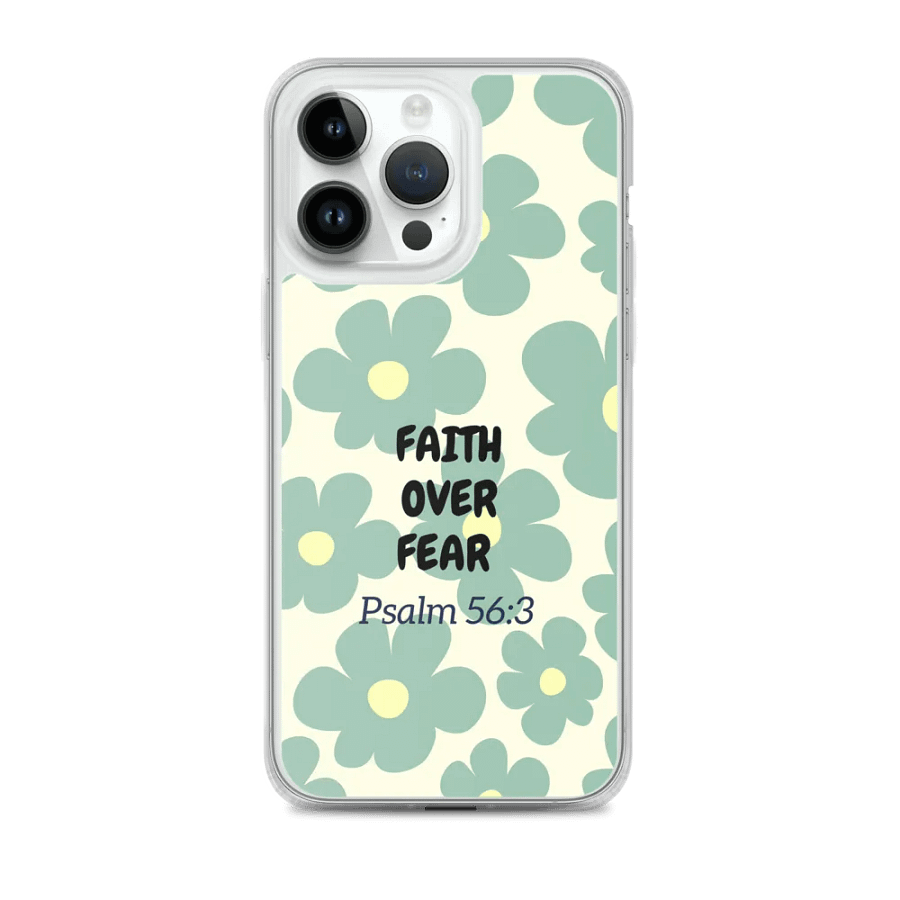 Faith Over Fear iPhone® Case product image (2)