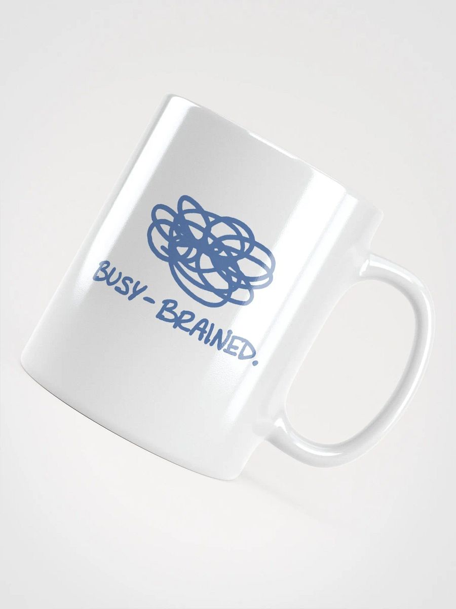 BUSY-BRAINED (teal design) mug product image (7)