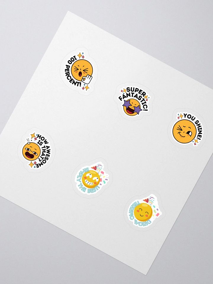 Emoji Affirmation Sticker Pack product image (5)