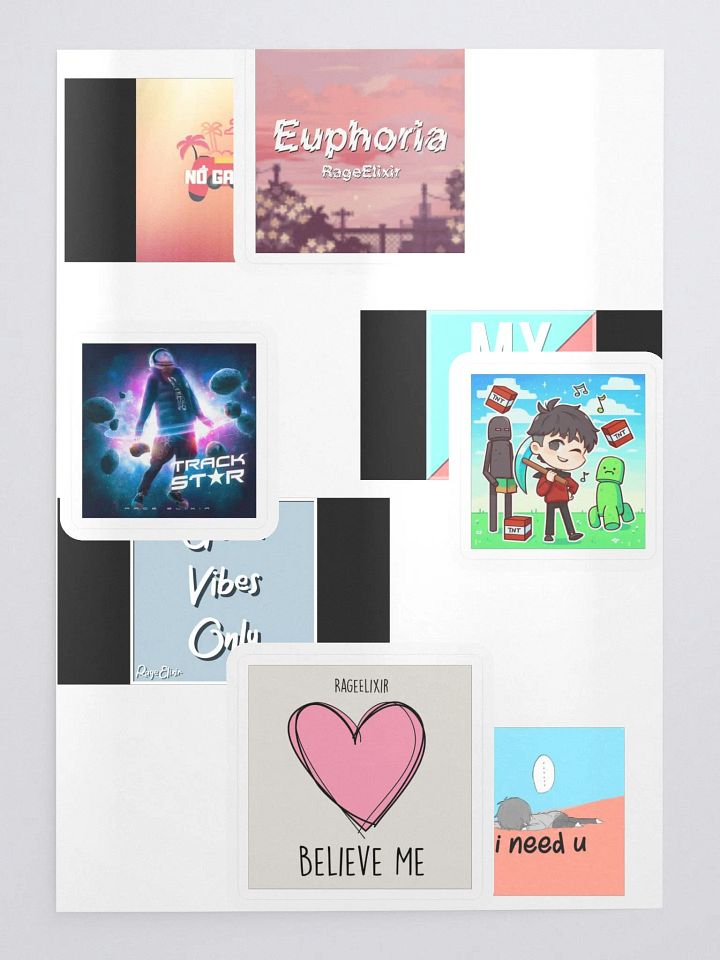 gaming songs stickers product image (1)