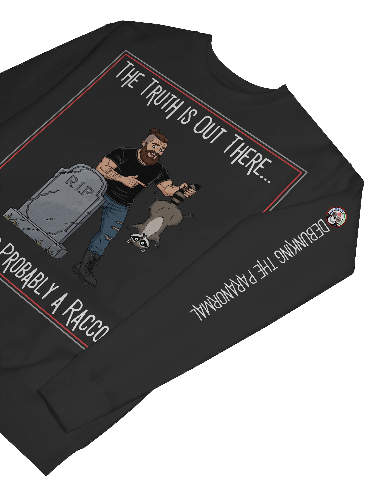 Probably a Raccoon Pullover Sweater product image (7)