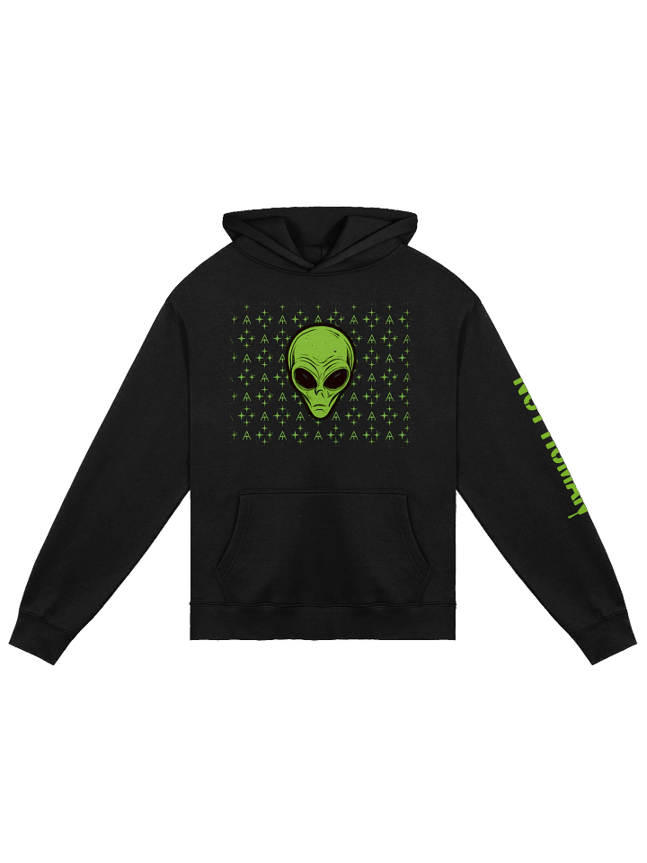 Not Human - Alien Hoodie Sleeve product image (1)