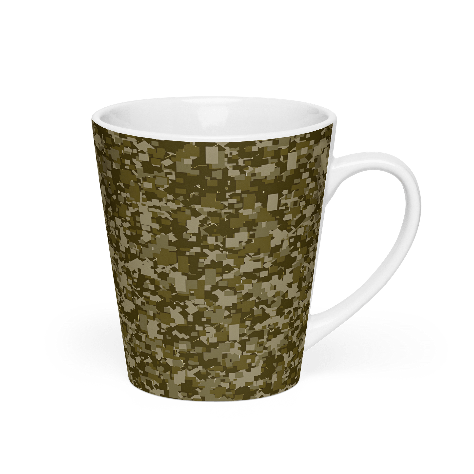 Forest Camo Latte Mug product image (2)