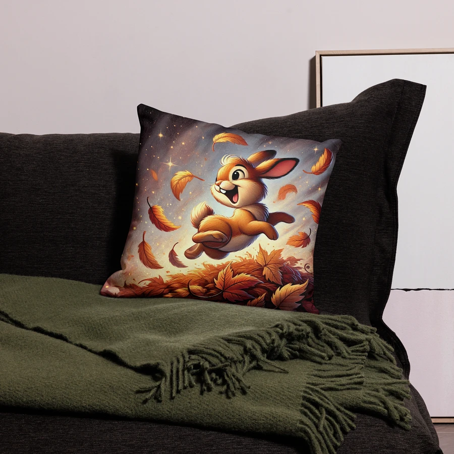 Autumn Leaves Bunny Rabbit Pillow Case product image (12)