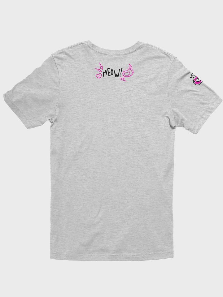 Heartbreaker Virtual Meow // T-Shirt - Hot Pink - Light Mode product image (2)
