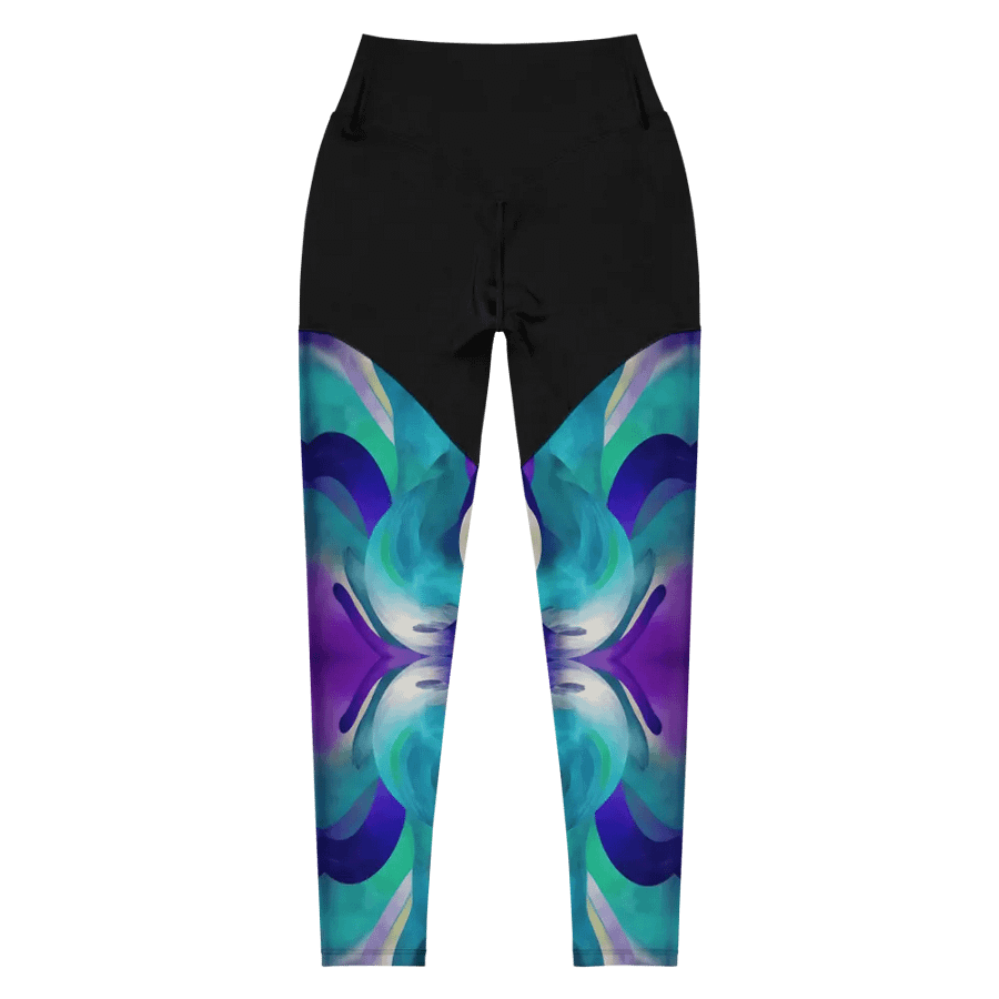 Ethereal Waves Sports Leggings product image (8)