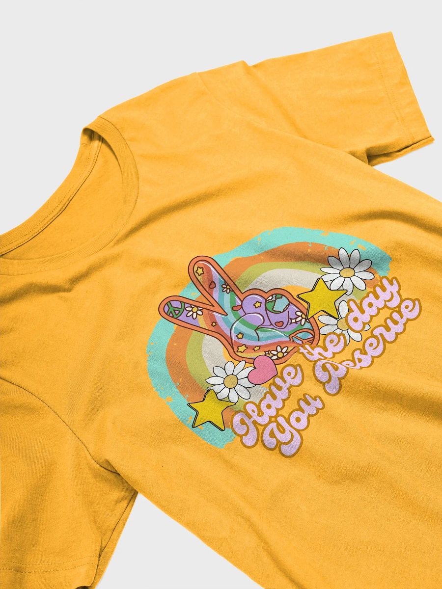 Peaceful Vibes Rainbow T-Shirt product image (11)