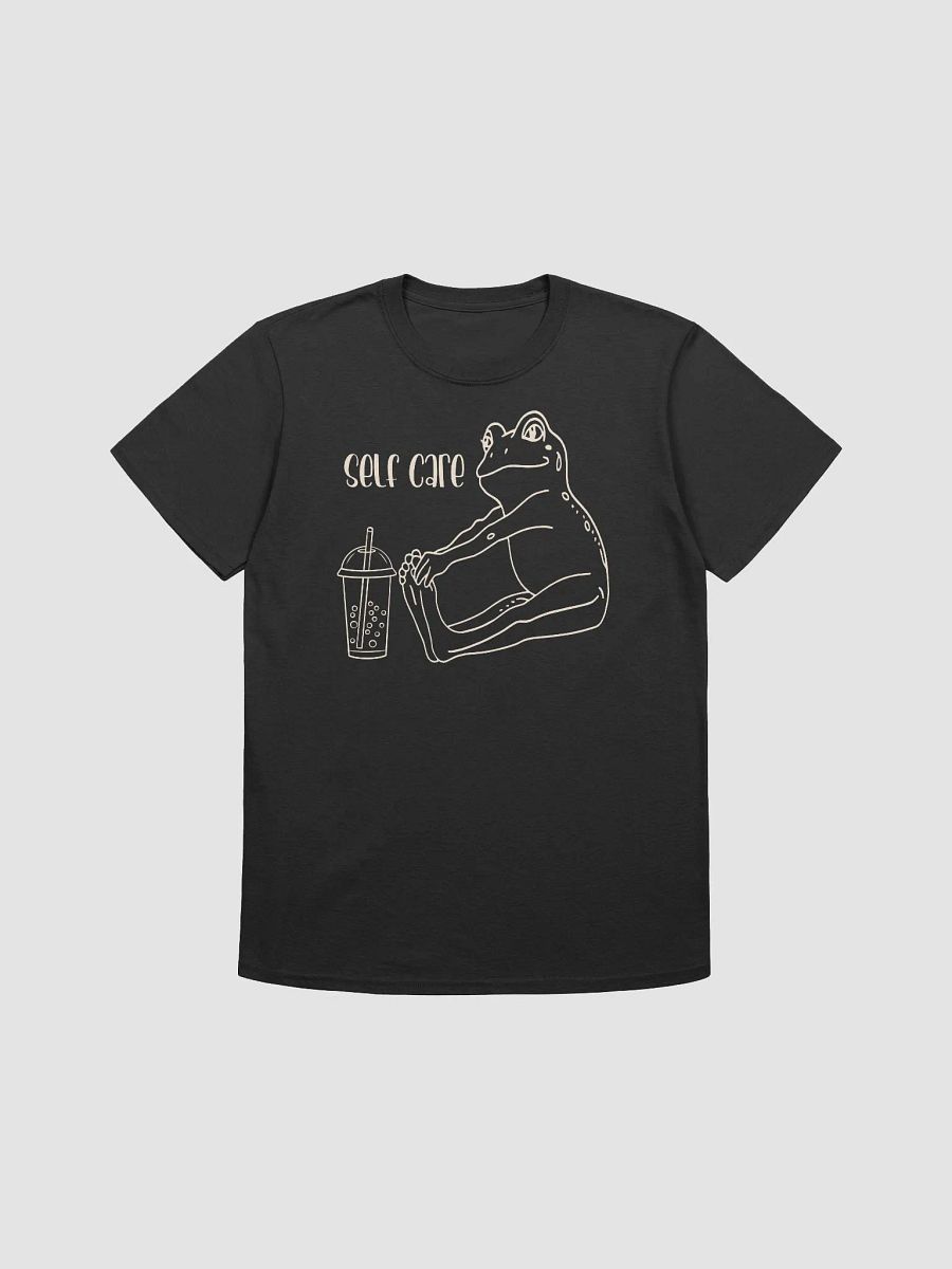 Stretching Frog - Boba Tea - Self Care - dark colors product image (2)