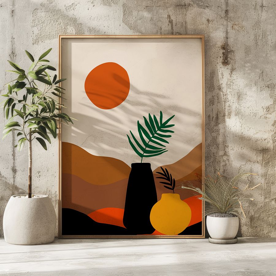BOHO Scenery Bohemian Art Print product image (6)