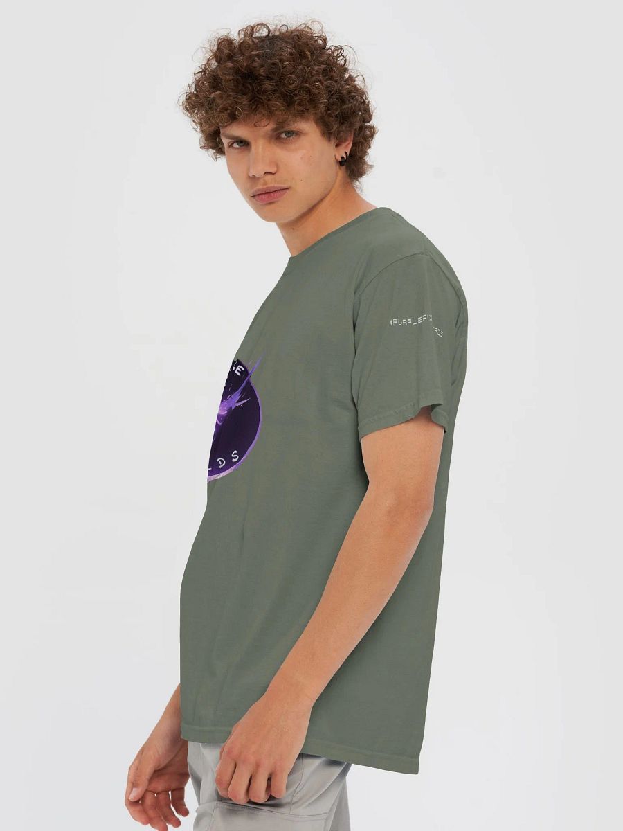 Purple Pixie Records T Shirt Robot Back print product image (6)