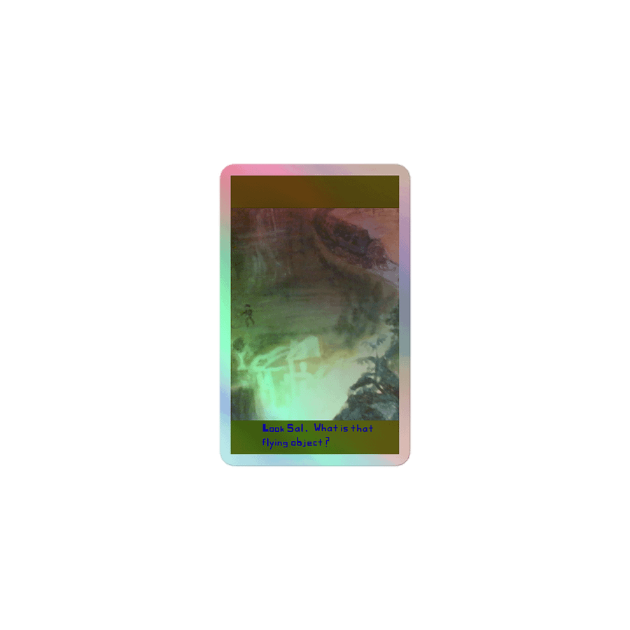 Otherworldly Encounters Holographic Sticker Sheet product image (1)