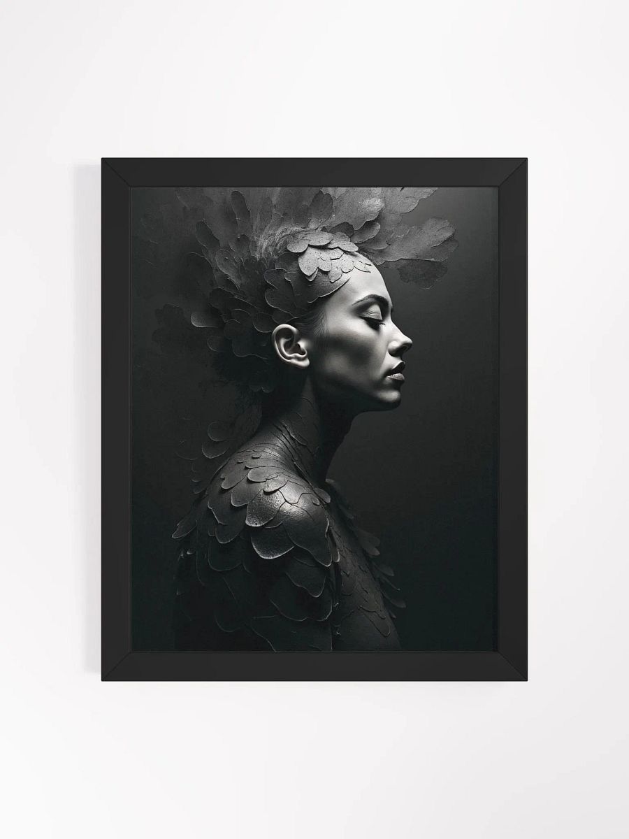 Sculpted Leaf Art Framed Print product image (1)