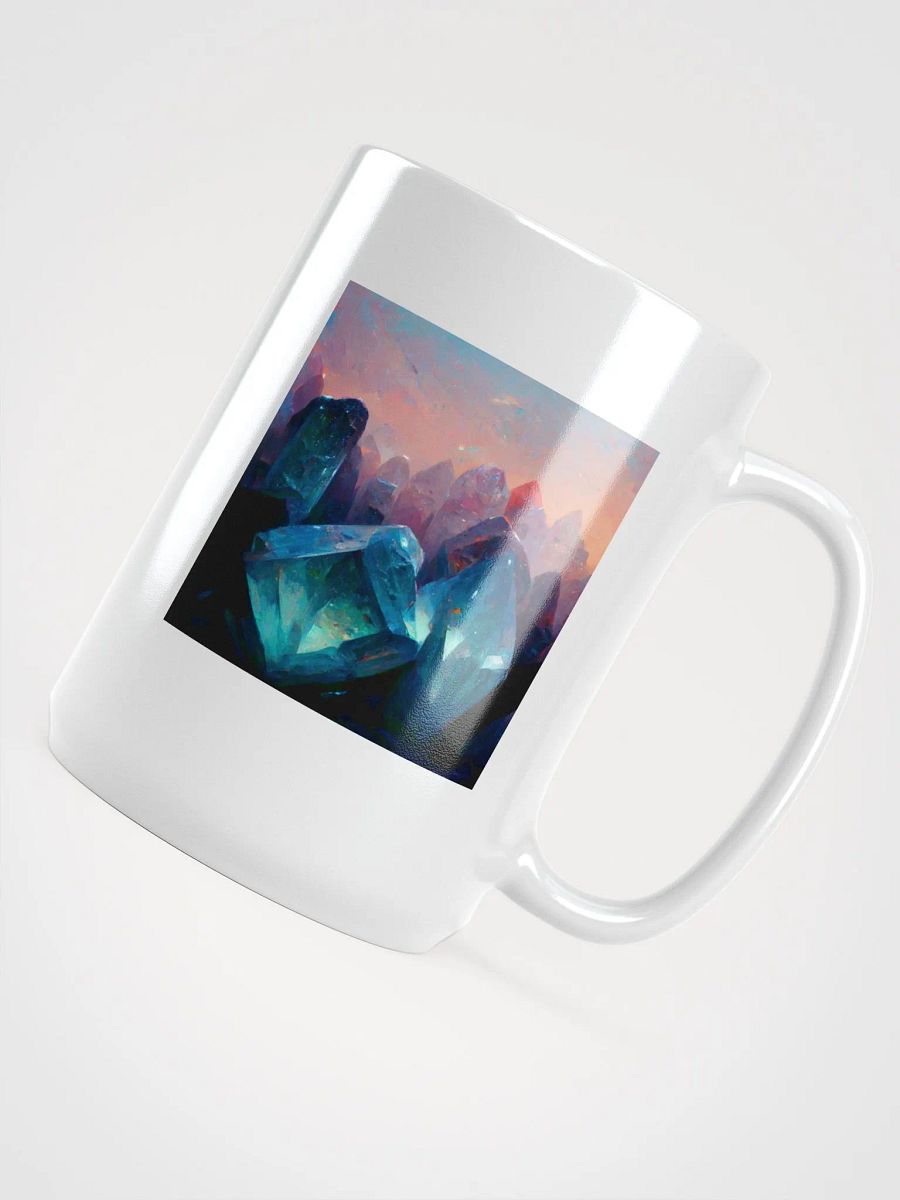 Mystical Crystal Dream White Glossy Mug product image (4)