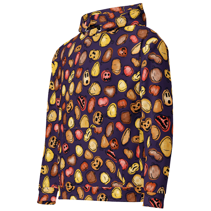 Recycled Unisex Hoodie - Gourdgeous II - Purple product image (2)