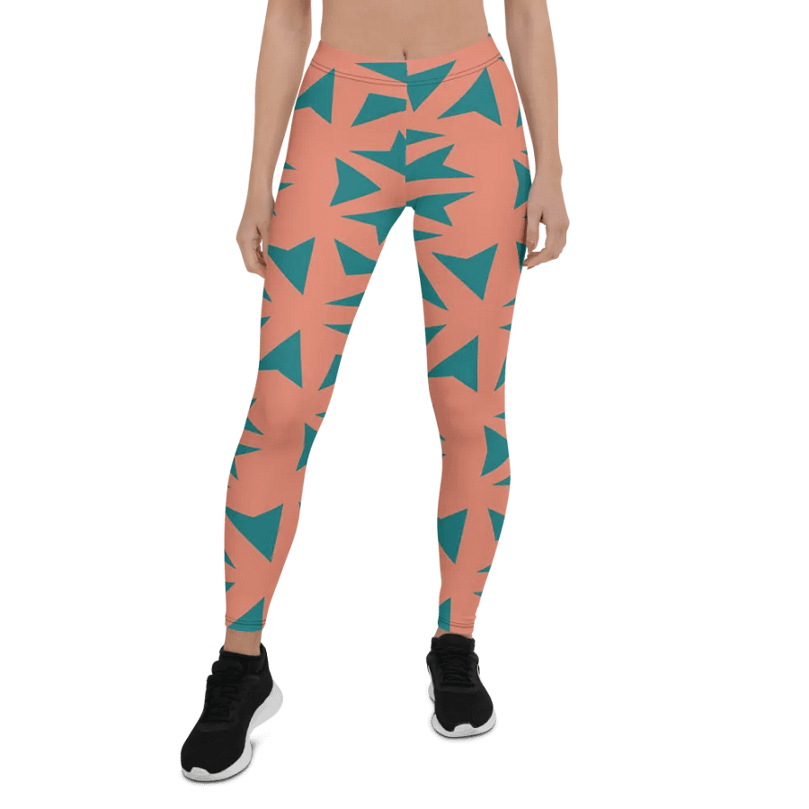 Stellar Teal All-Over Leggings product image (1)