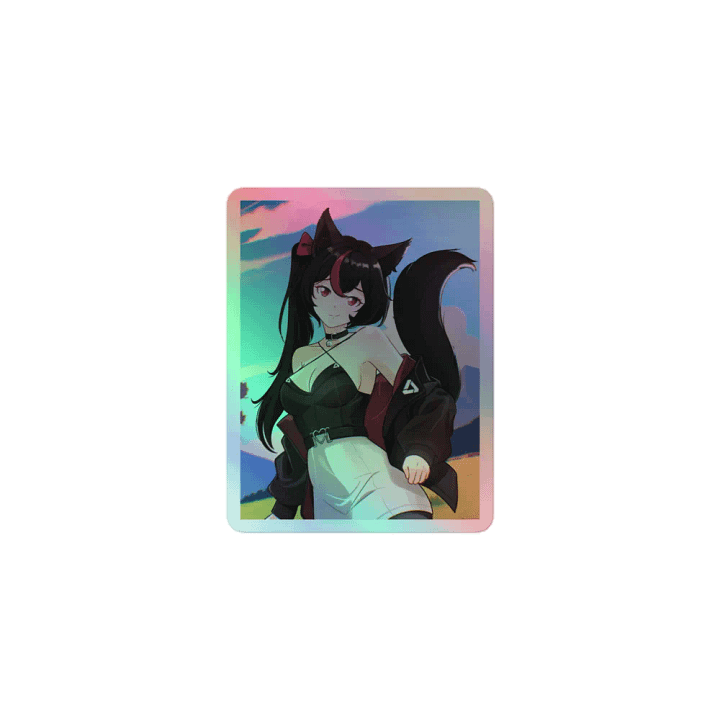 Kitsune Holographic Sticker Sheet product image (1)