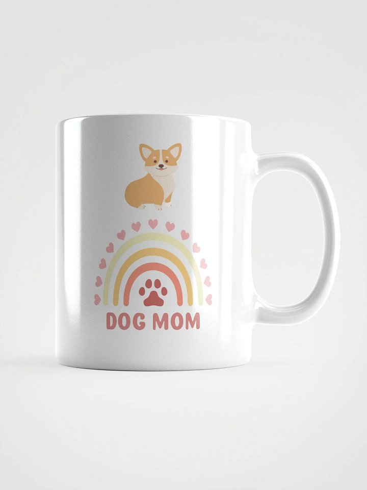 Rainbow Corgi Dog Mom Mug product image (1)