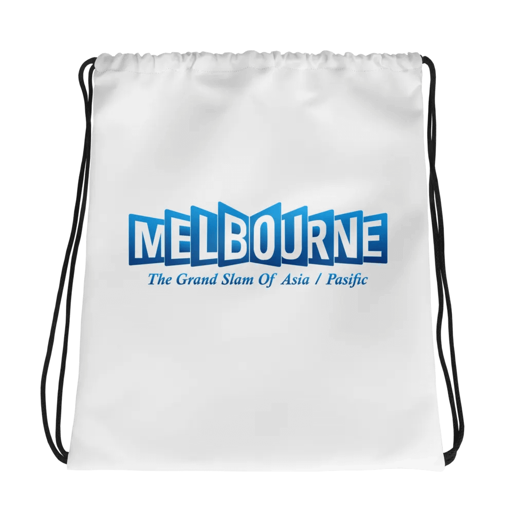 Melbourne Grand Slam Drawstring Bag product image (1)