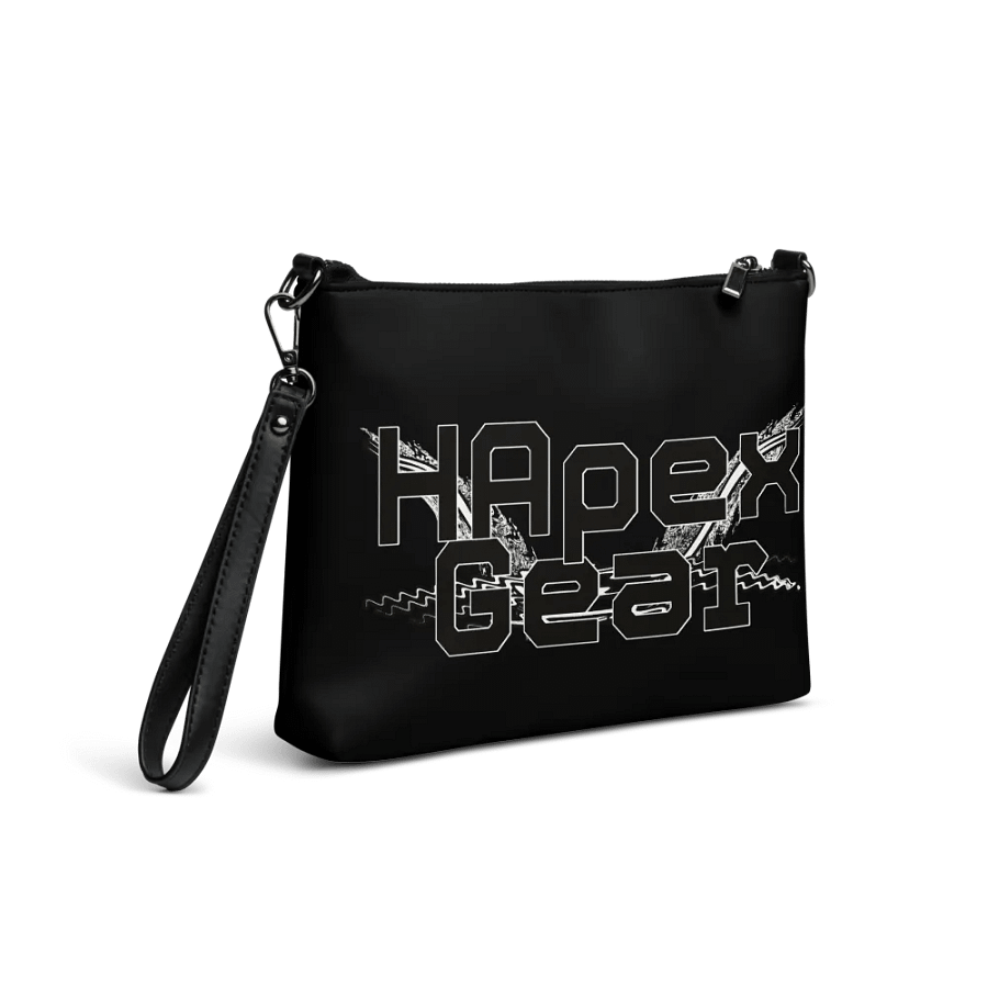 Crossbody Bag - Black - Black HApex Gear White Logo product image (4)