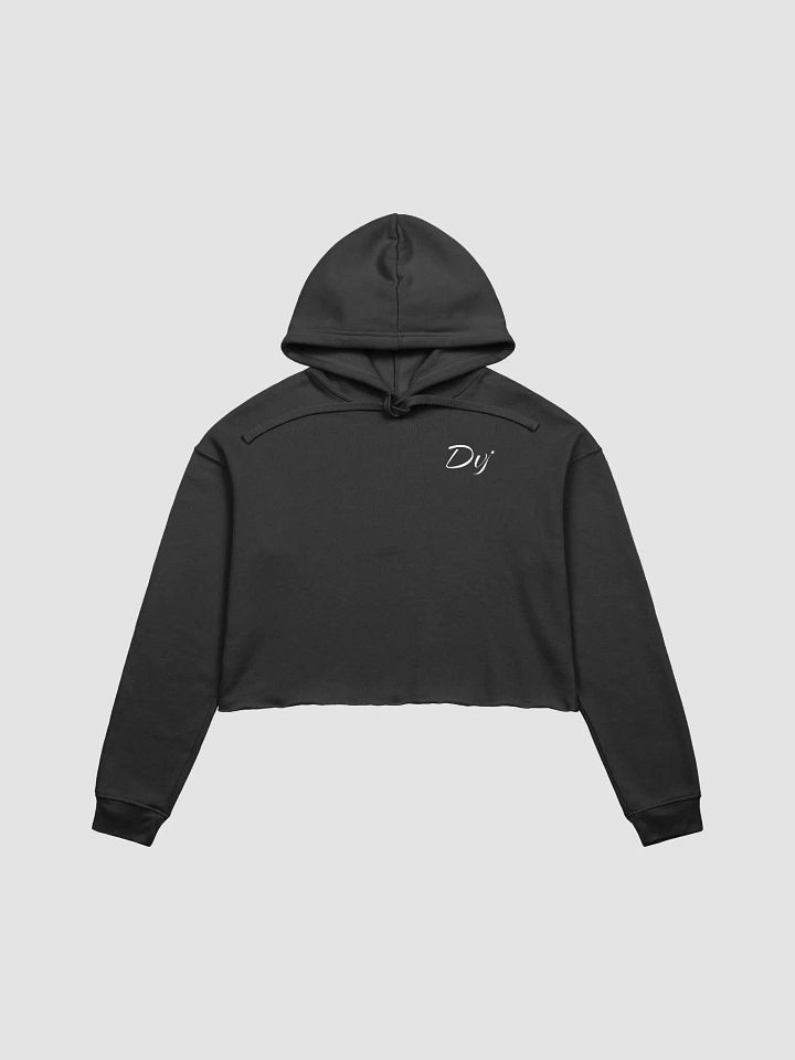 black dvj fleece hoodie product image (1)