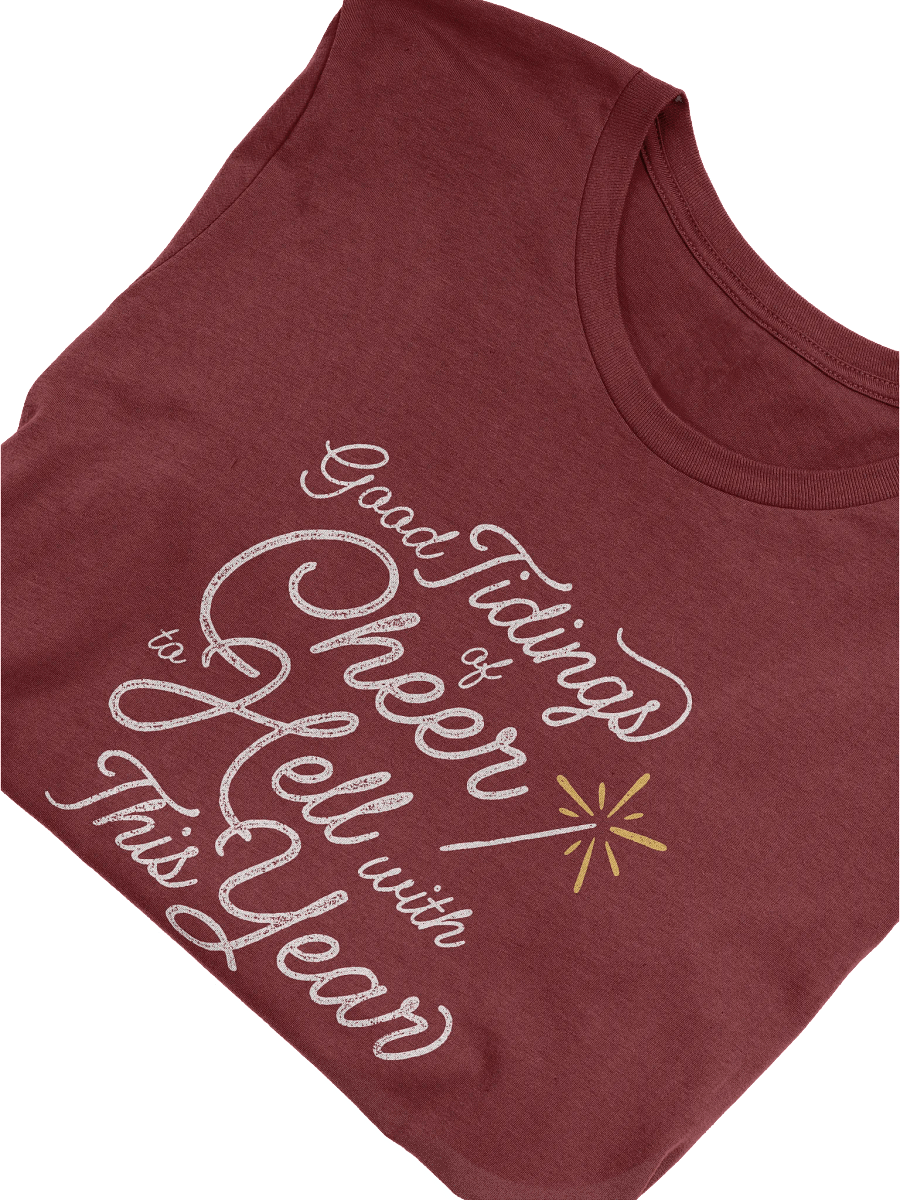 Good Cheer, Bad Year Sparkler Supersoft Tee product image (3)
