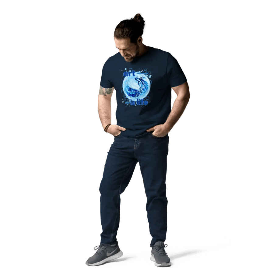 Aquatic Artistry Organic T-Shirt product image (231)
