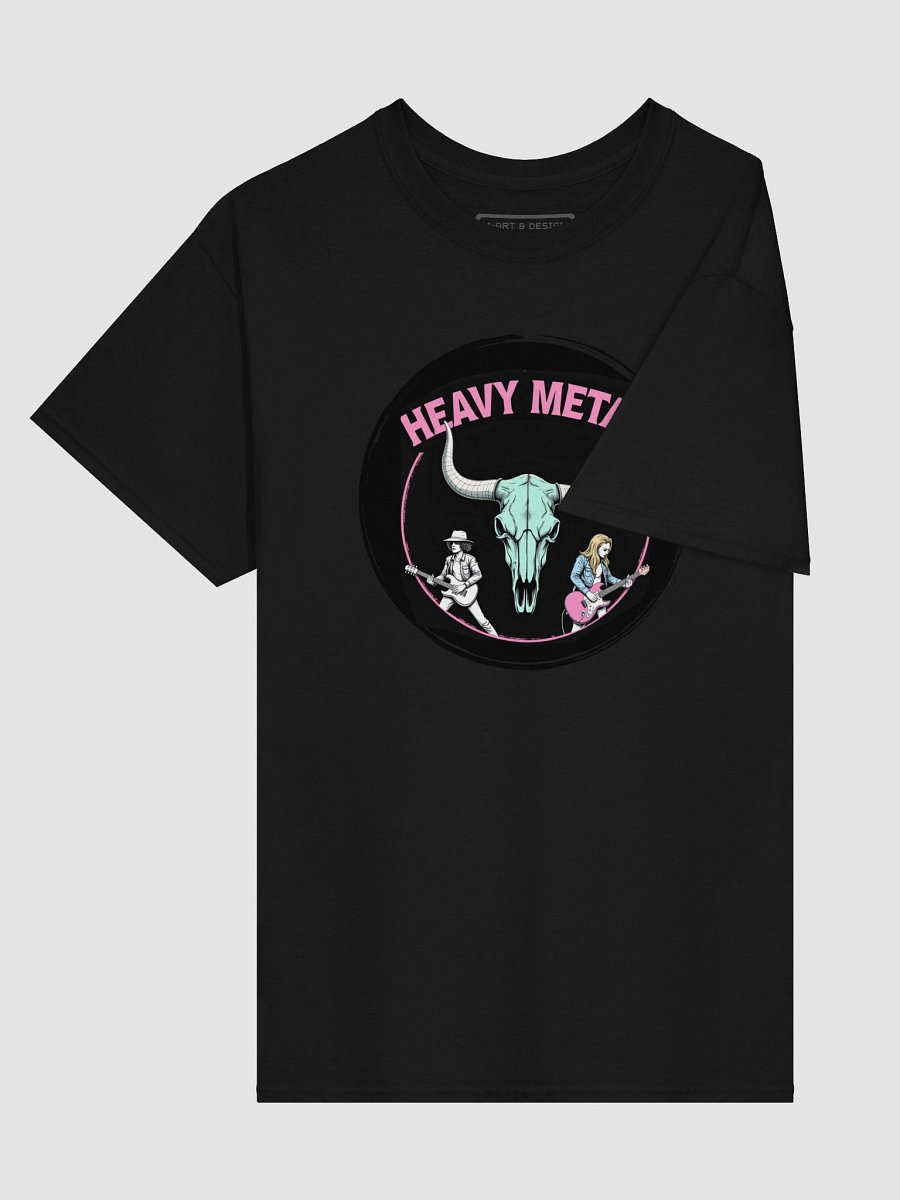 Riff Riders: Skull & Strings Syndicate - Heavy Metal - M-ART & DESIGN Tee product image (17)