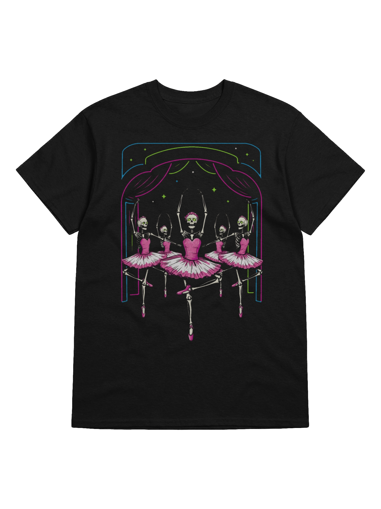 Skeleton & Ballerina Dance T-Shirt product image (17)