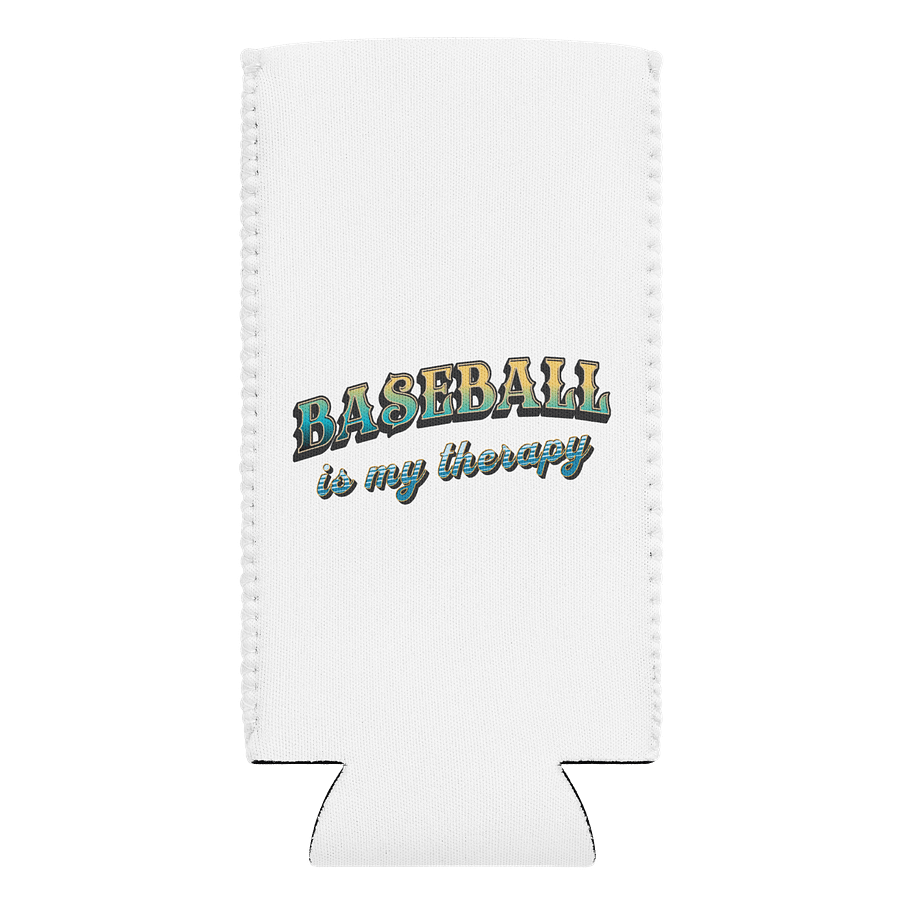Baseball Is My Therapy Can Cooler product image (1)