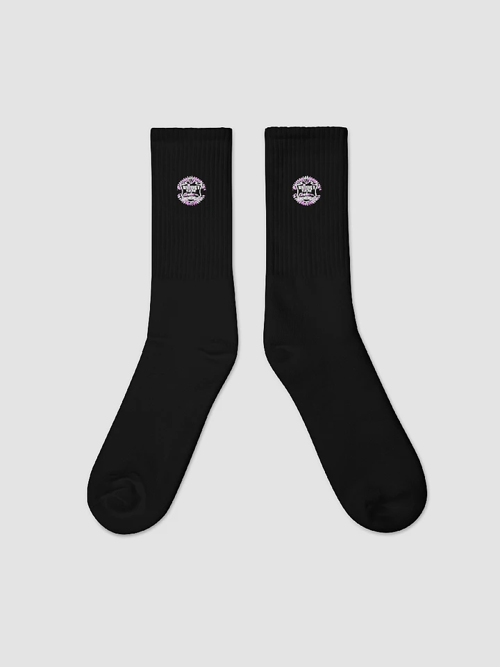 [Whiskey, Beer and Conspiracies Podcast] SOCCO Embroidered Crew Socks SOCCO SC200 product image (1)