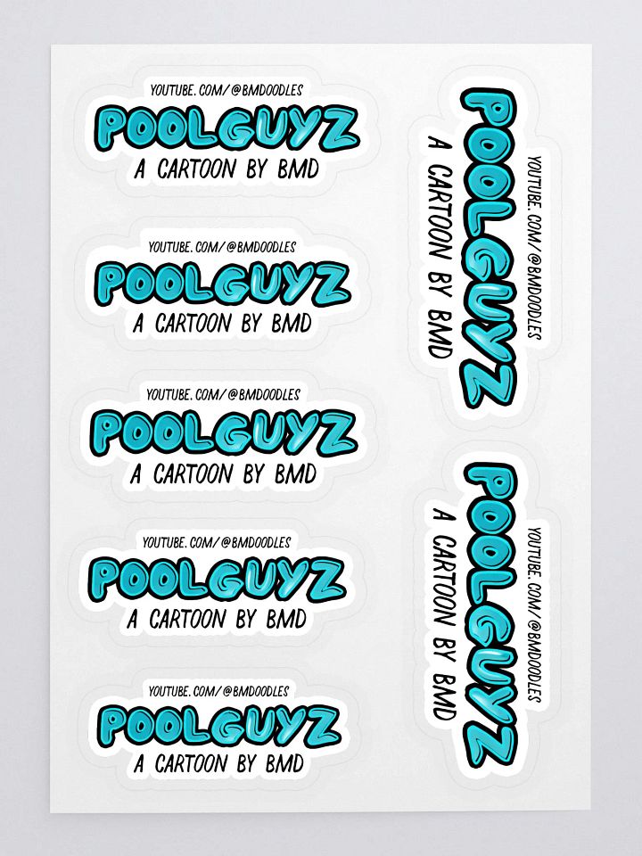 Spam Pool Guyz Sticker Sheet product image (1)