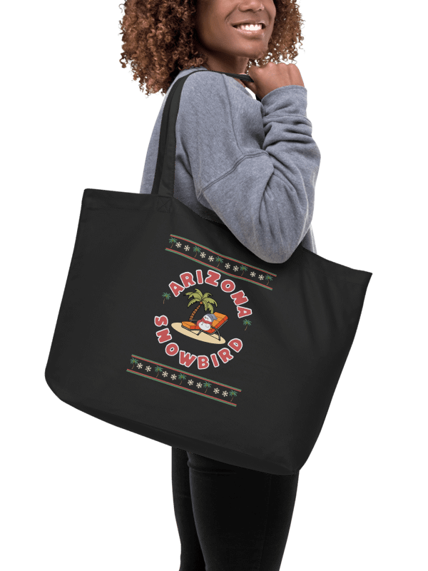 Arizona Snowbird Organic Tote Bag product image (2)