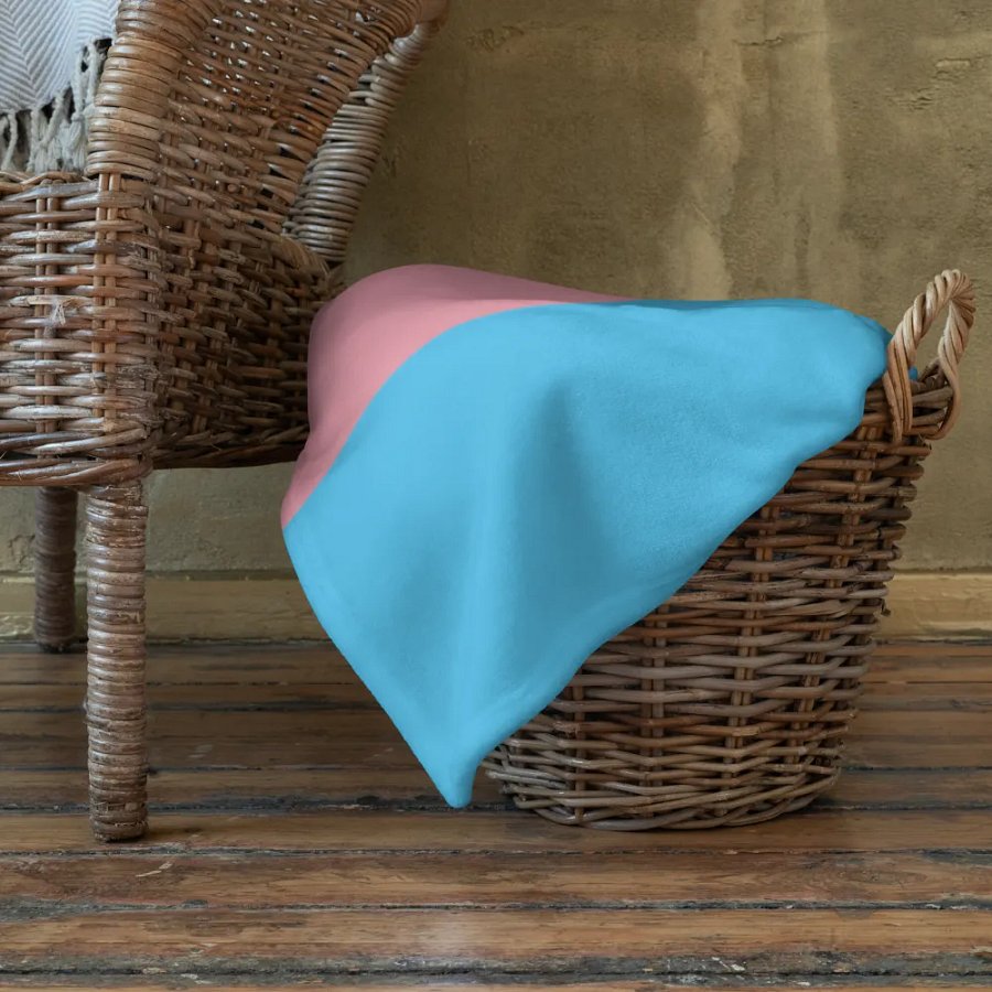 Transgender Pride Fox Blanket (2023) product image (9)