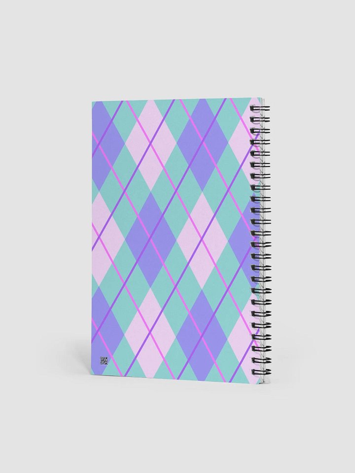 Argyle Chic Spiral Notebook product image (2)